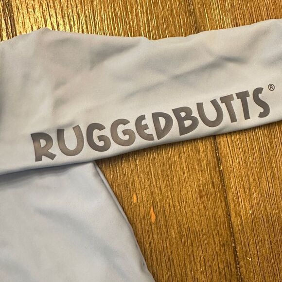 Rugged Butts Cornflower Logo Long Sleeve Rash Guard Size 6-12 Months - Picture 5 of 5